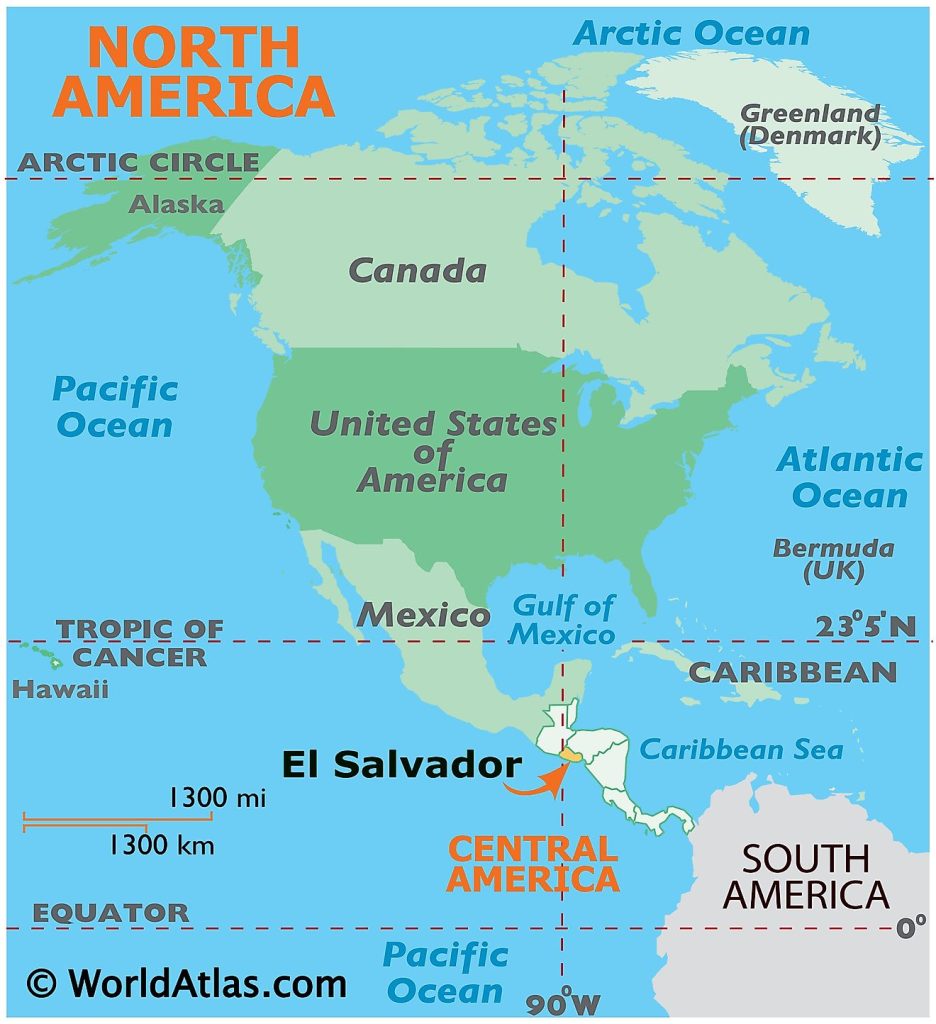 El Salvador Strategic Location