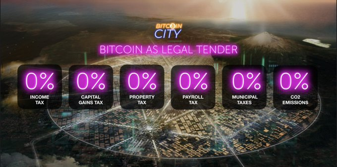 Bitcoin City in El Salvador