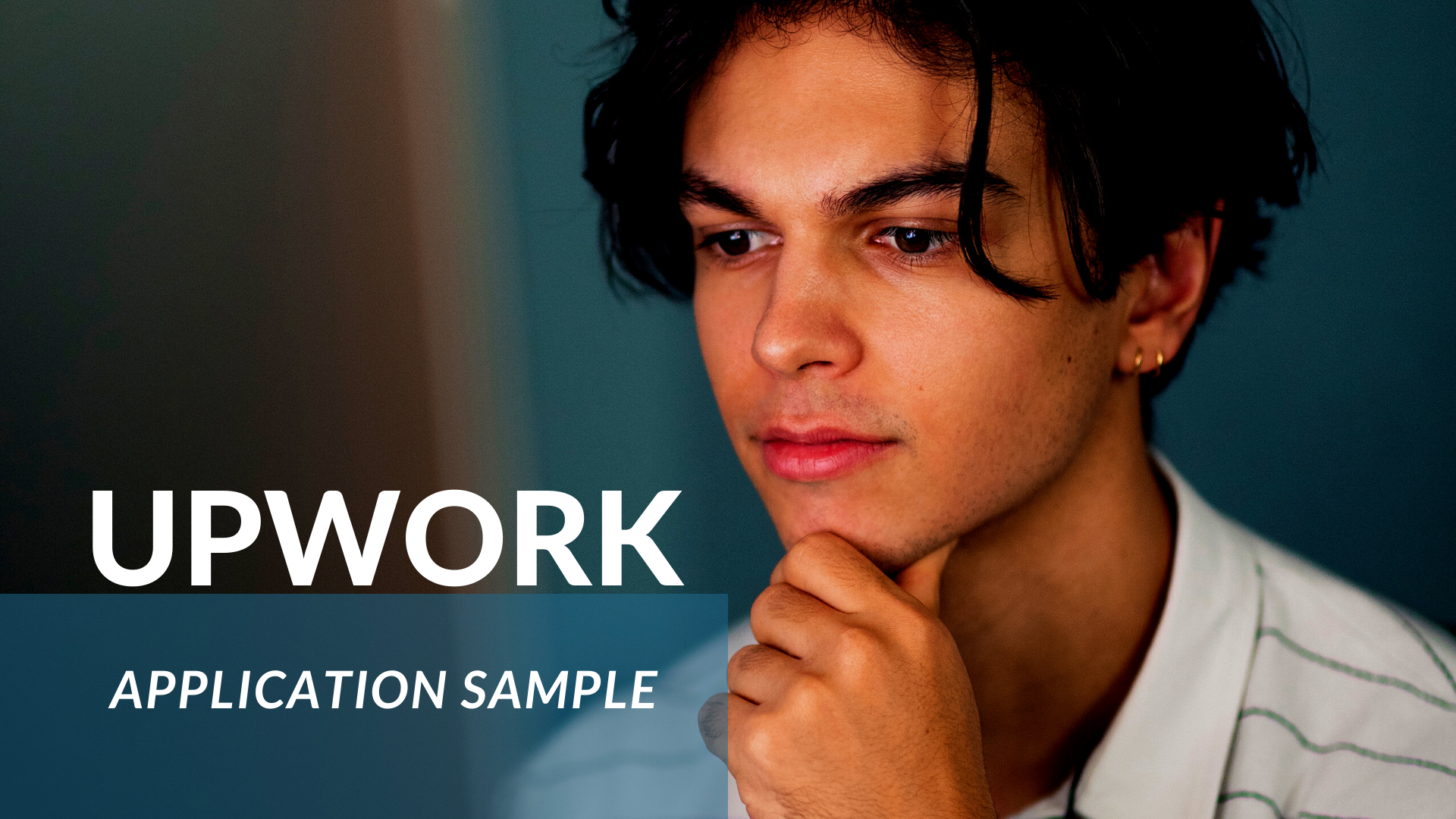 HOW TO WRITE AN APPLICATION IN UPWORK